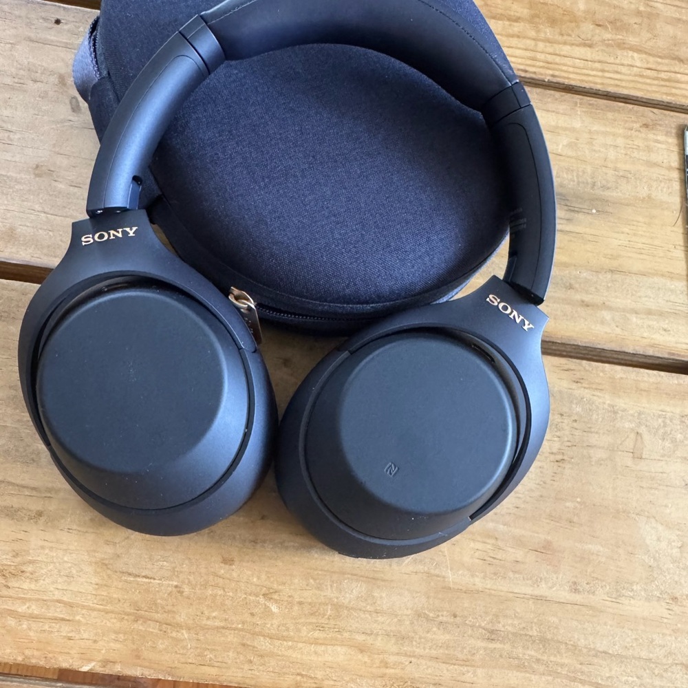 Sony Navy Wireless Headphones